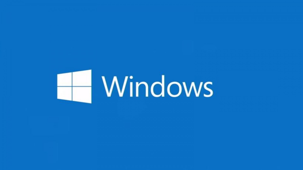Windows 10 Logo blau