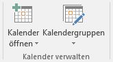 Gruppenkalender in Outlook erstellen